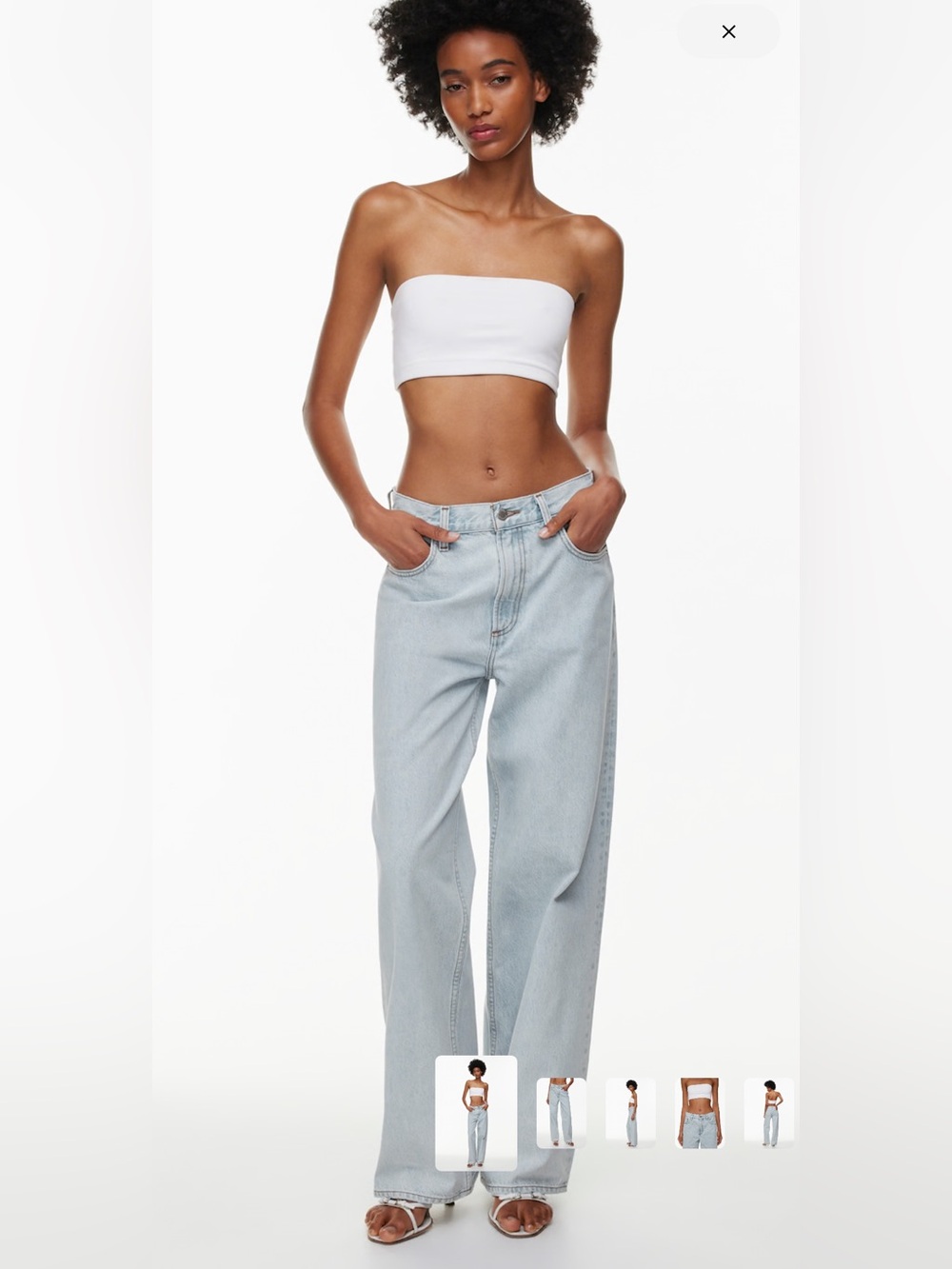 Aritiza Denim Forum 90’s low rise Jeans